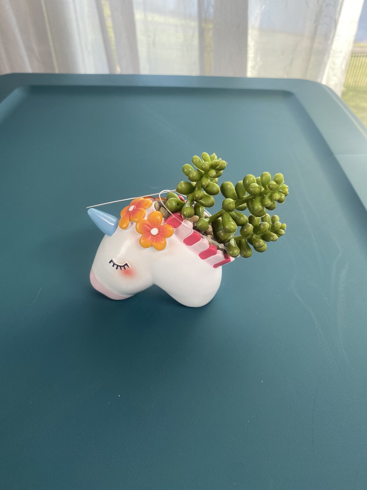 Target 2021 Valentines Day Bullseye Playground Unicorn Faux Succulent *NWT*