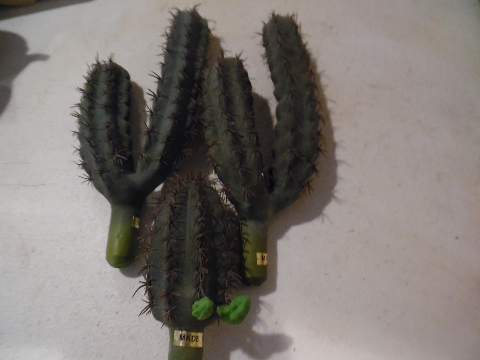 3 Piece real look fake cactus saguaro southwestern decor