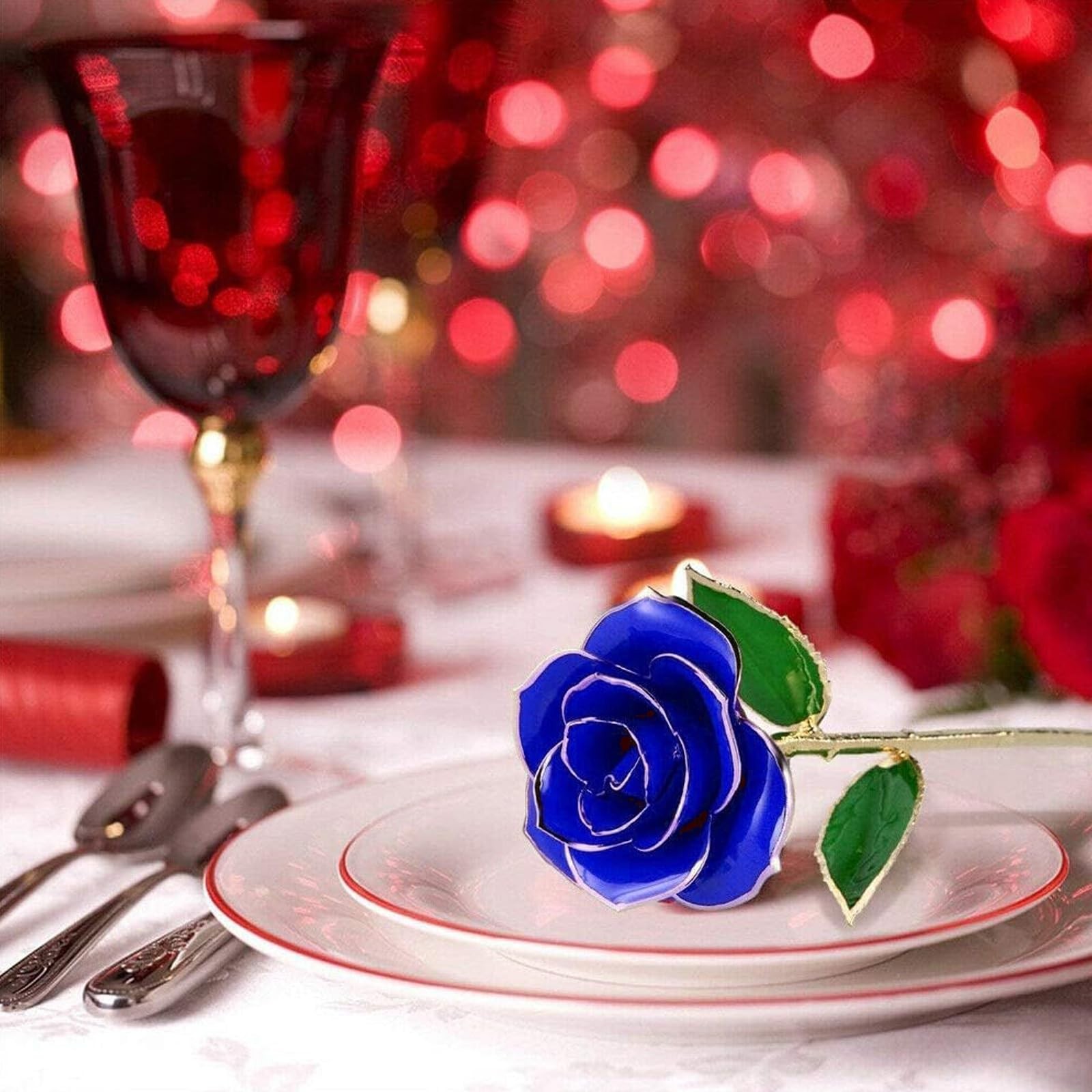Gold Rose, Real Rose Dipped in 24K Gold, Preserved Rose Flower, Golden Dipped Ro