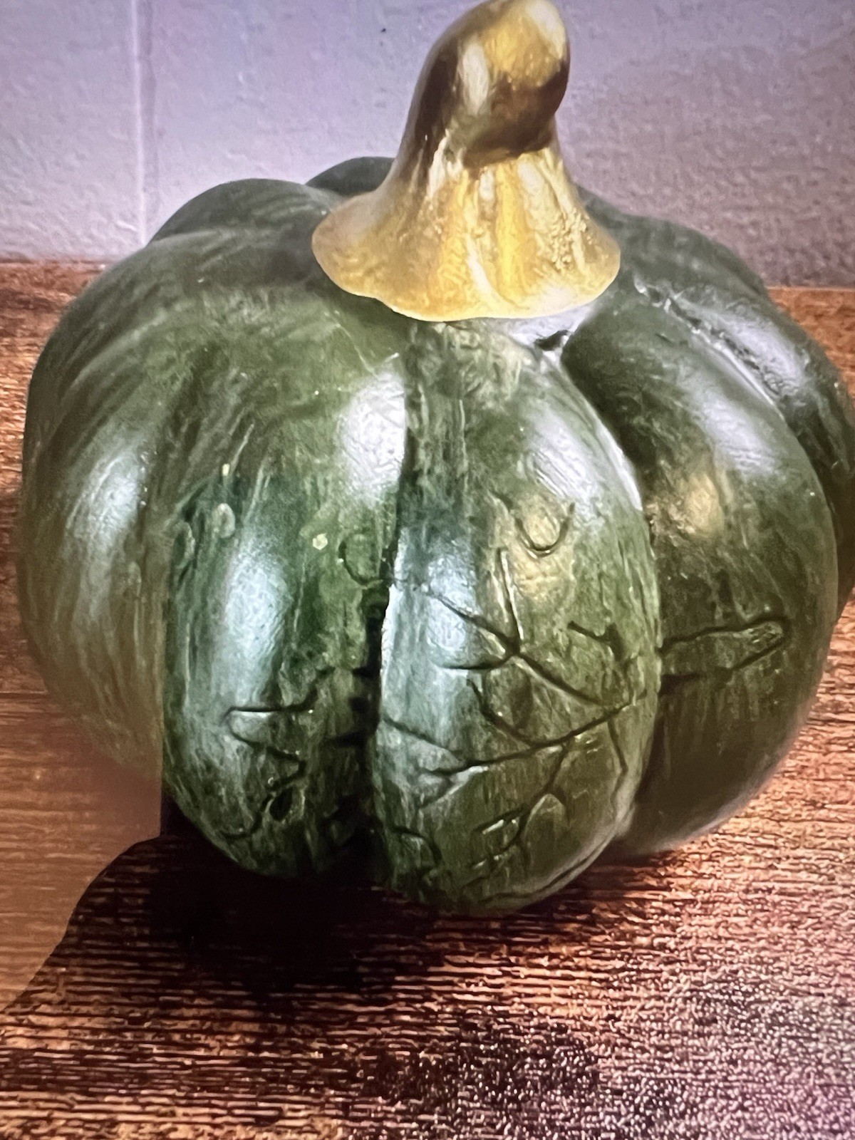 2 Round Tin, HELLO AUTUMN, Fall Flowerpot Can, Home Decor W/ 2 Ceramic Pumpkins