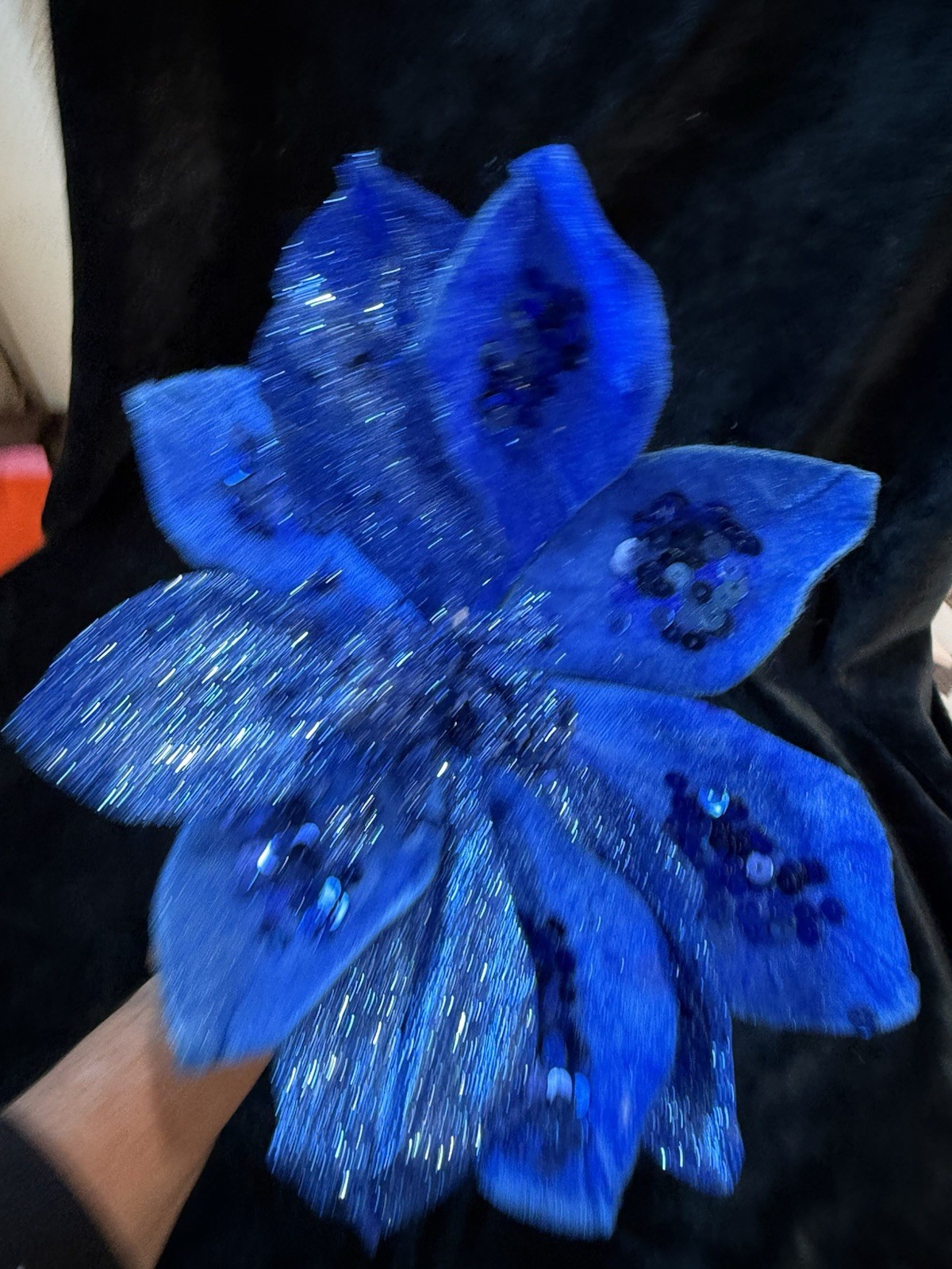 Deluxe Magnolia Stem Midnight Blue 15”