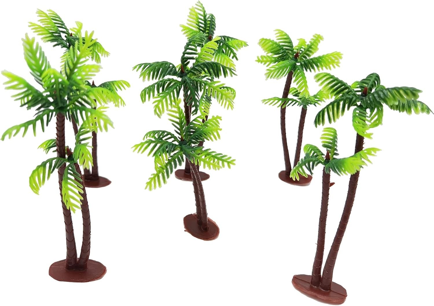 Charming 25PCS Coconut Palm Artificial Trees – Perfect Cake and Model Decor