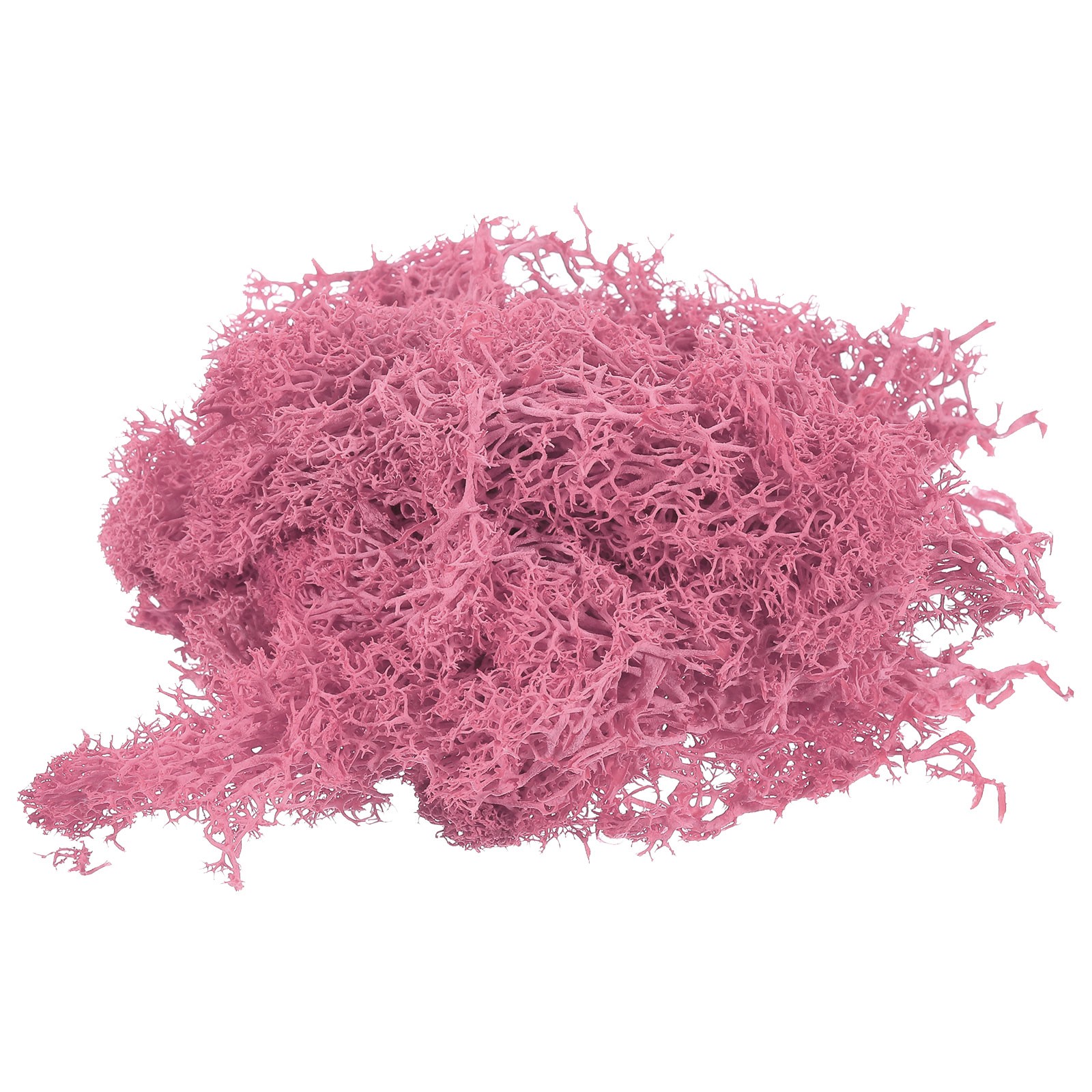 3.5 OZ Fake Moss Decorative Artificial Moss for Potted Plants Crafts, Pink