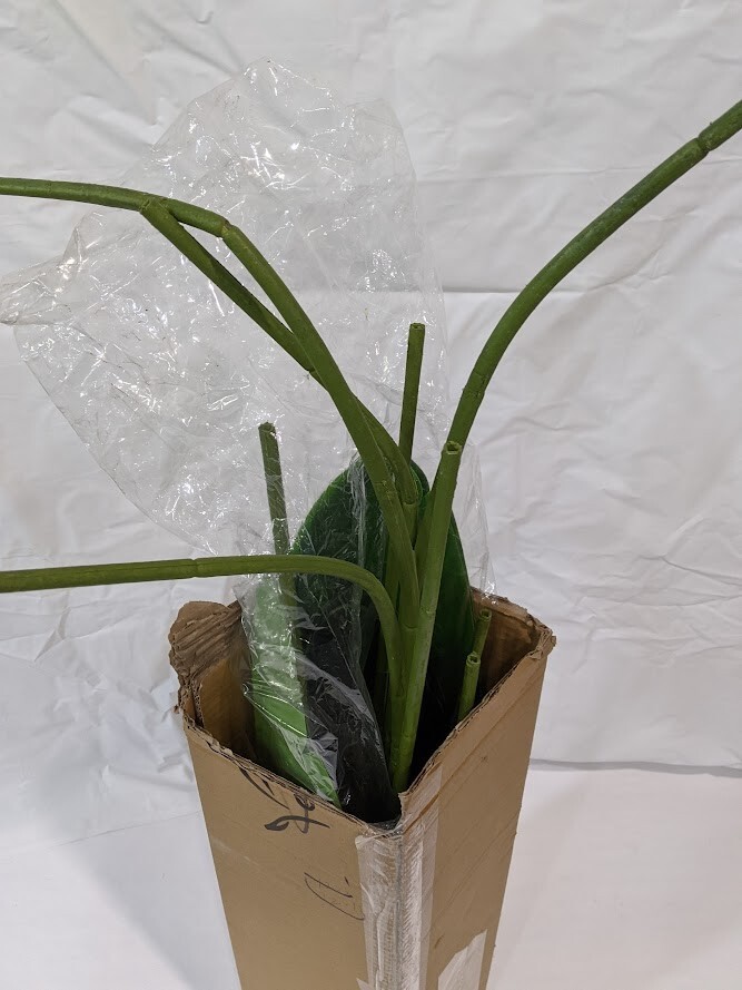 Yepdin Artificial Bird of Paradise Plant 5 Ft Tall Fake Banana Leaf Plant