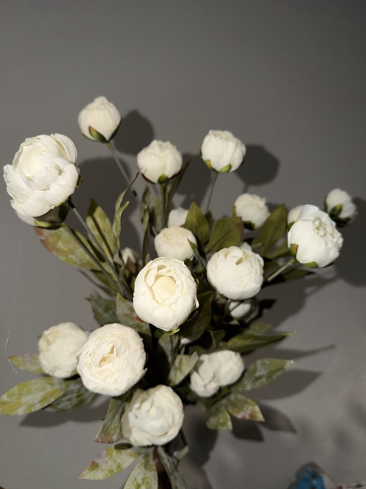 Michael’s Ashland Cream Viral Peony Stems Set of 4 New