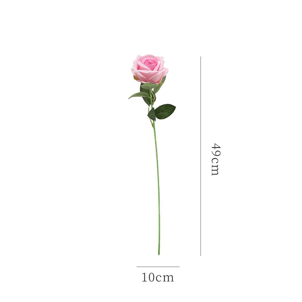 5pcs Rose Artificial Flowers Bouquet Silk Fake Flower for Home Decor Garden Wedd