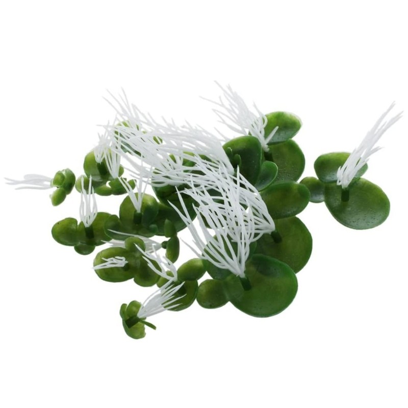 Artificial Duckweeds Floating Plastic All Year Green Fishbowls Decors 3 Size