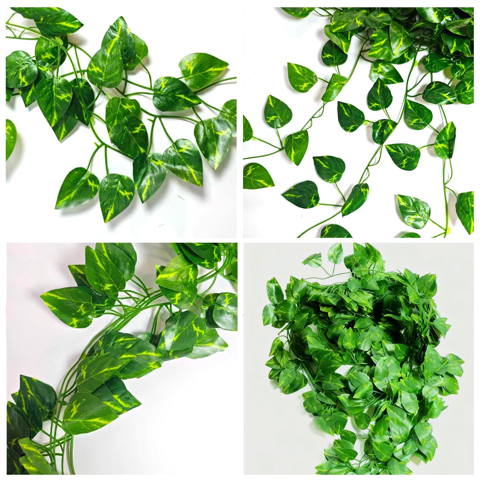 Fake Vines for Room Decoration Artificial Ivy Garland Hanging Vines Faux Vine…