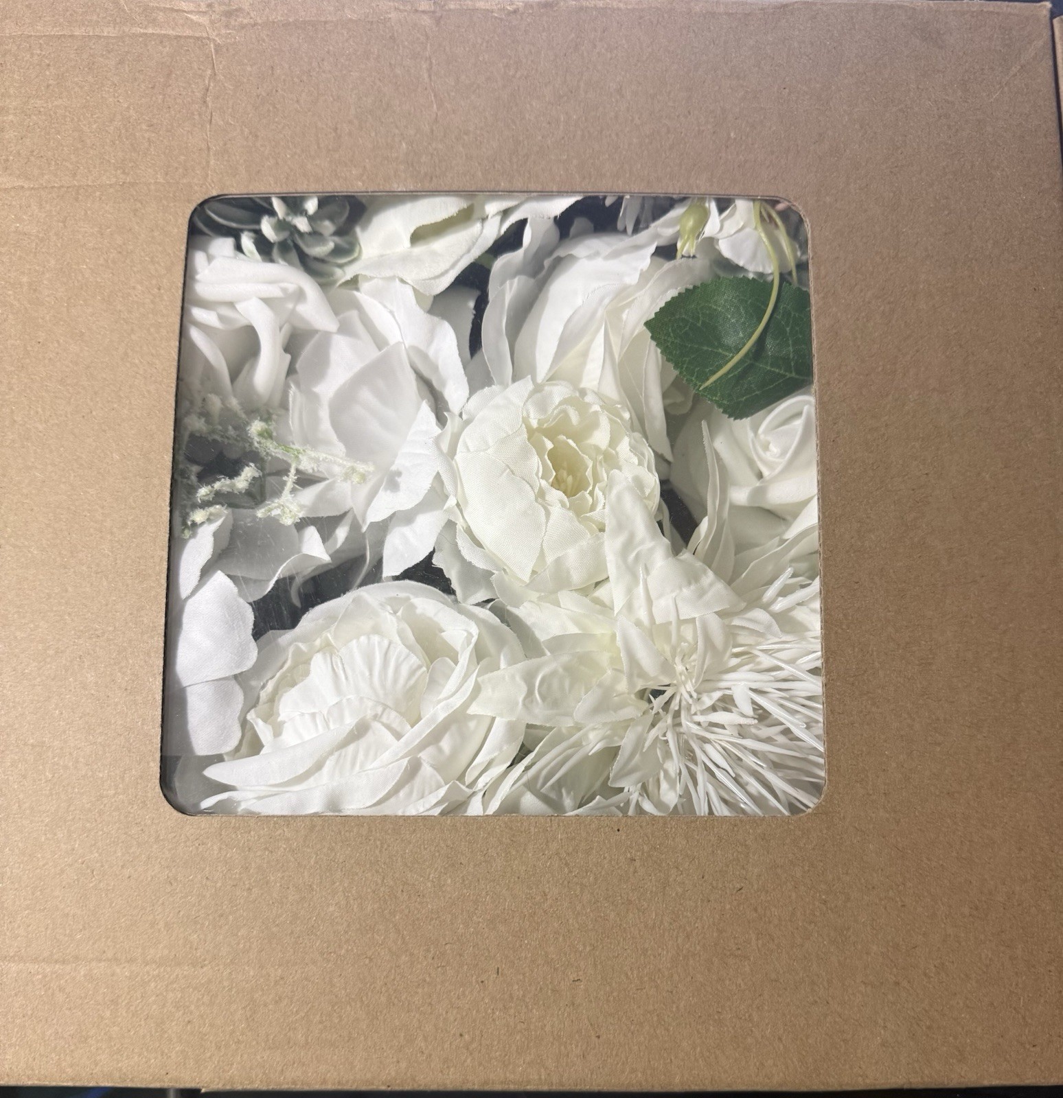 Artificial White Silk Flowers for Home Decor Wedding DIY – A0123