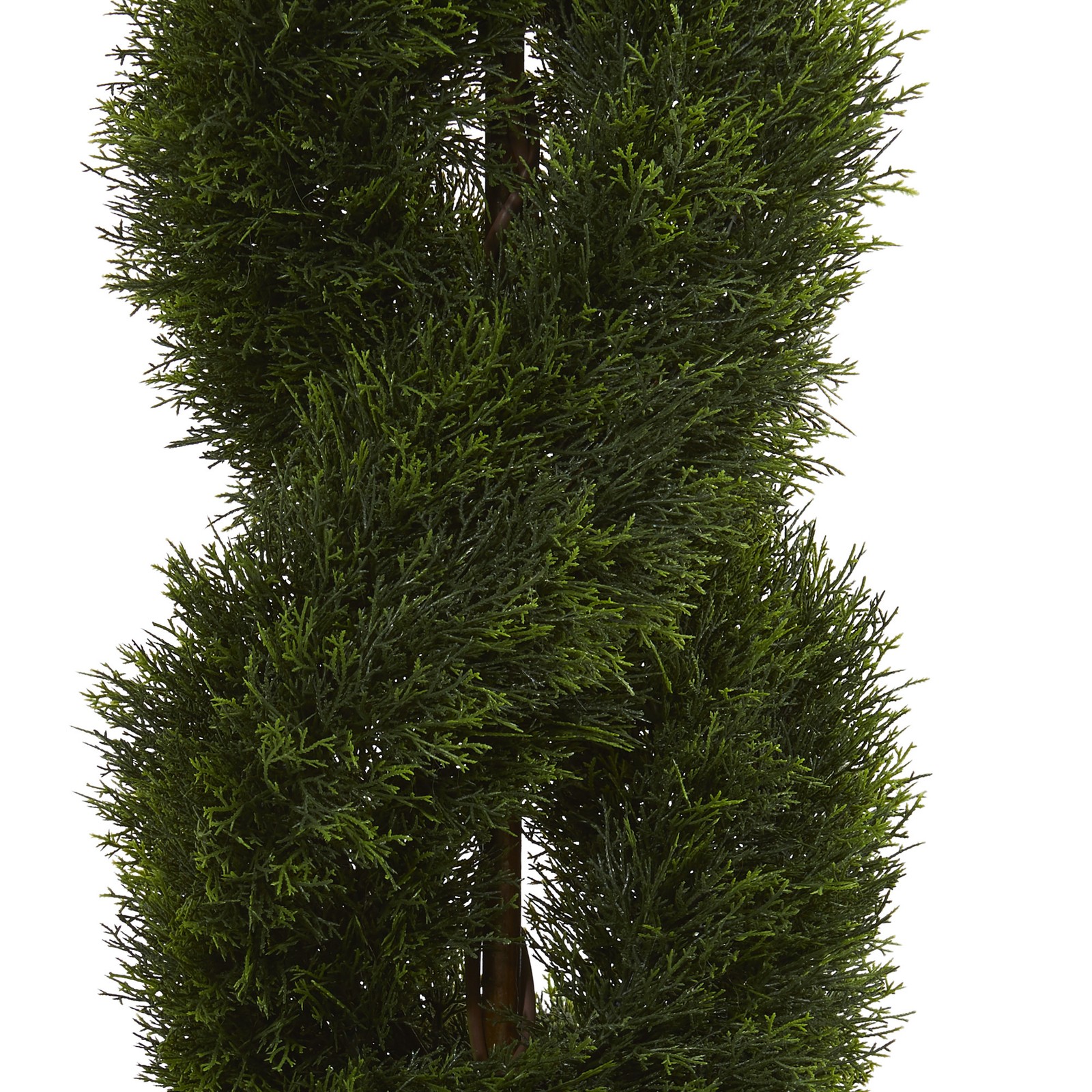Nearly Natural 5ft Spiral Pond Cypress Tree in Urn UV Resistant