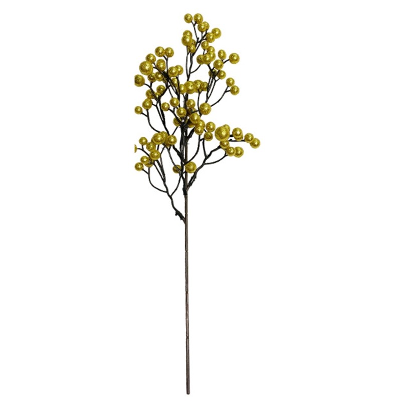 Artificial Red Stems Picks Berries Branches for Christmas Tree Decorations