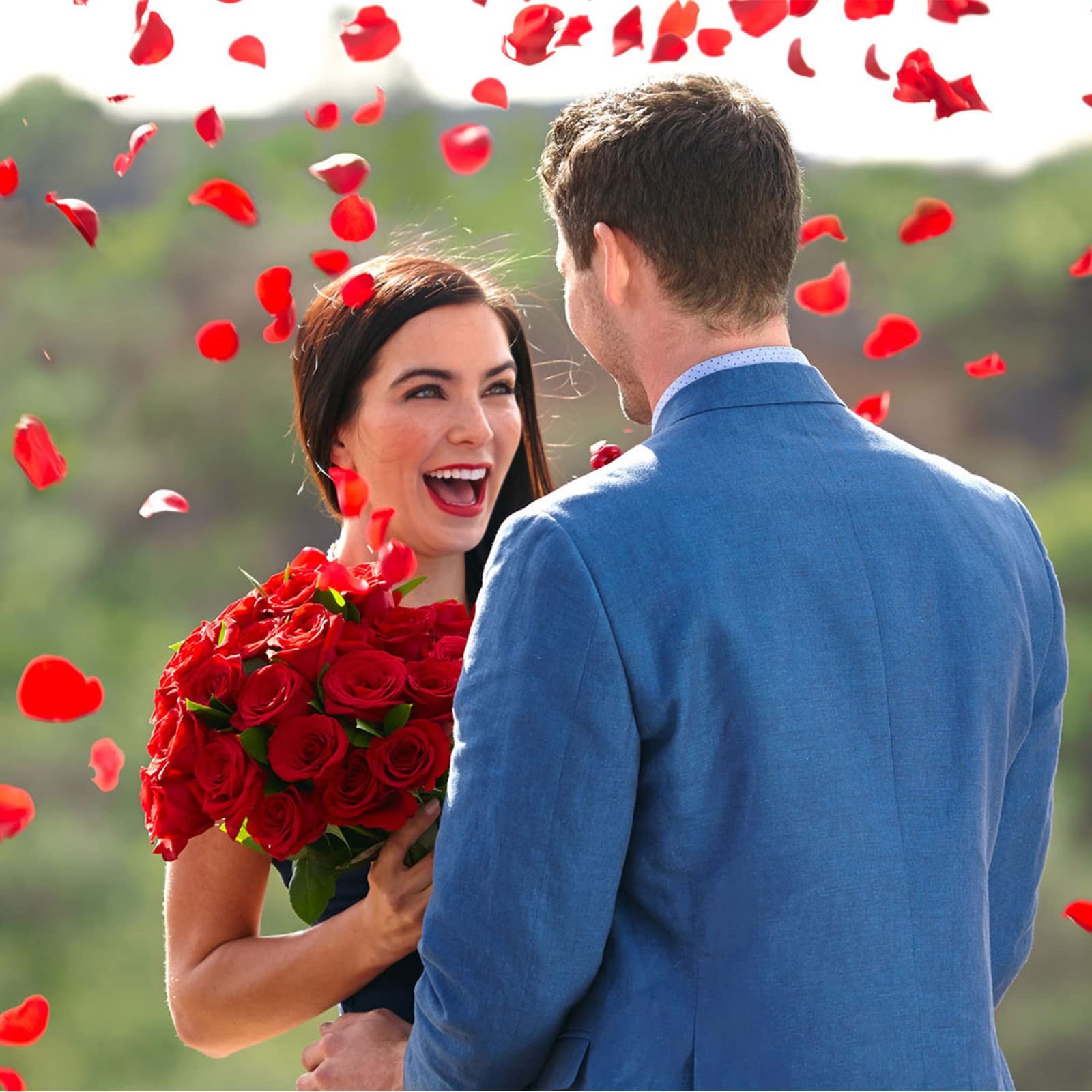 Rose Petals 5000 PCS Red Artificial Flower for Valentine’s Wedding Decor