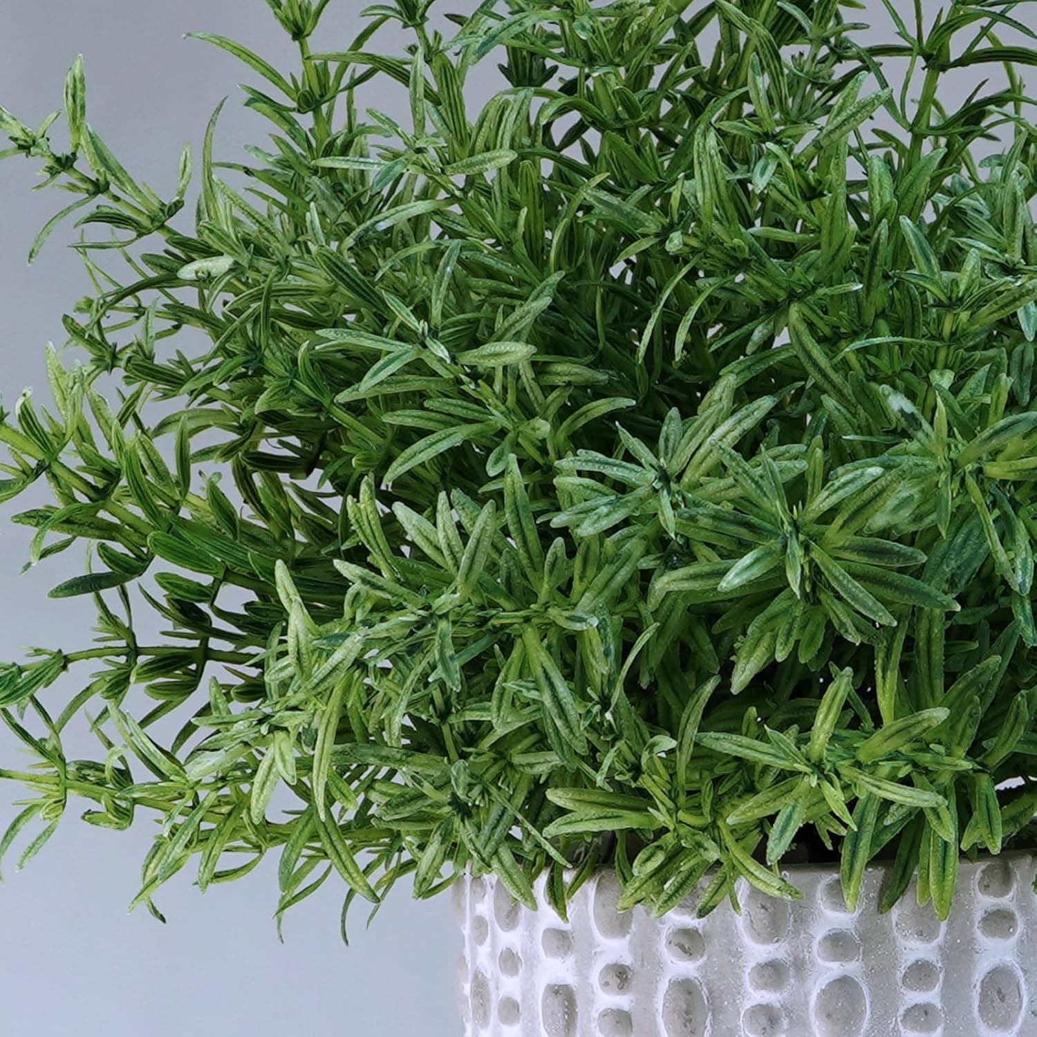 3 Pcs Artificial Potted Plants – Faux Eucalyptus, Boxwood, Rosemary, Greenery in
