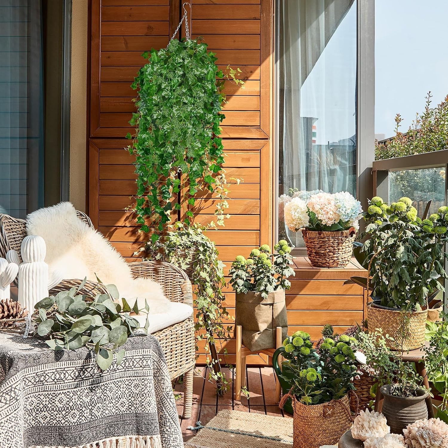 Versatile Artificial Ivy Vines 36 Pack 83 Inch Perfect for Weddings and Events