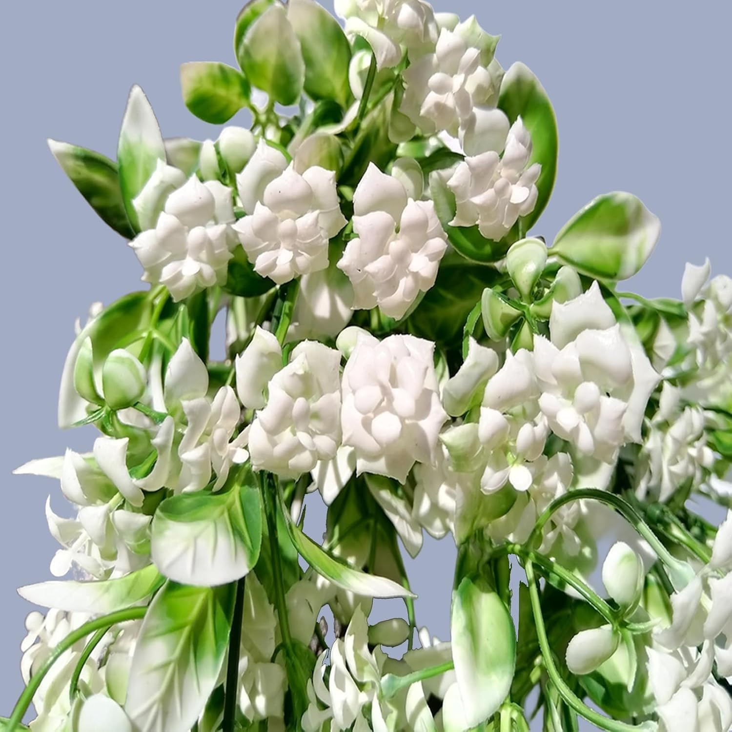 Artificial Hanging Flowers UV Resistant Vines Ivy Outdoor Decor | Fake Hanging F