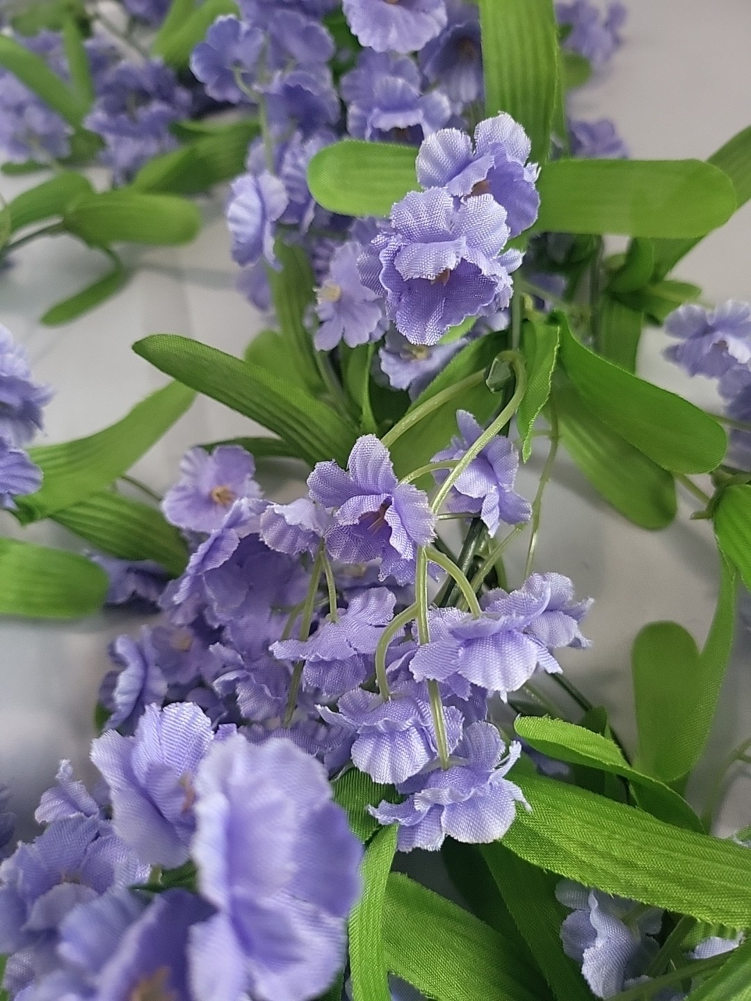 Set Of 2 – 6 Ft. Bella Synthetic Purple Flowers #1224104