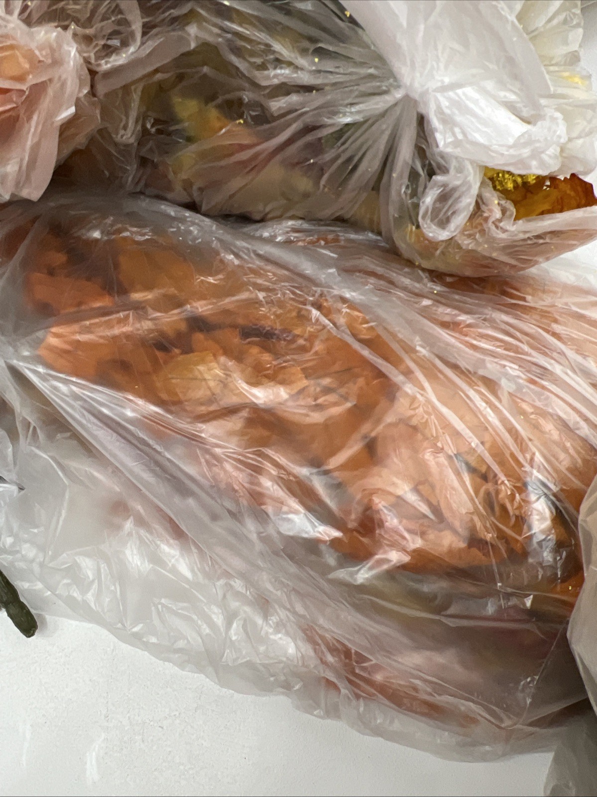 Fall Leaves And Flower Craft Stems- 5 Bags Full