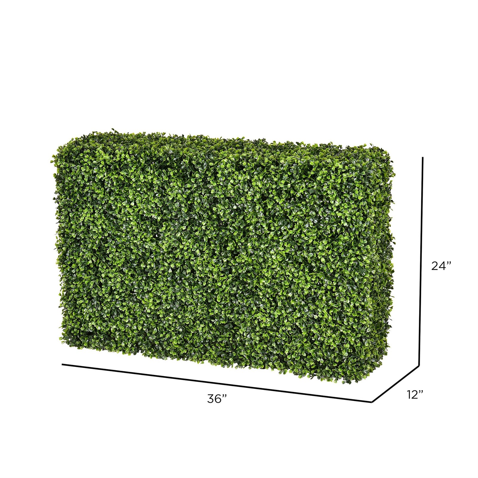 Vickerman Artificial Green Boxwood Hedge.