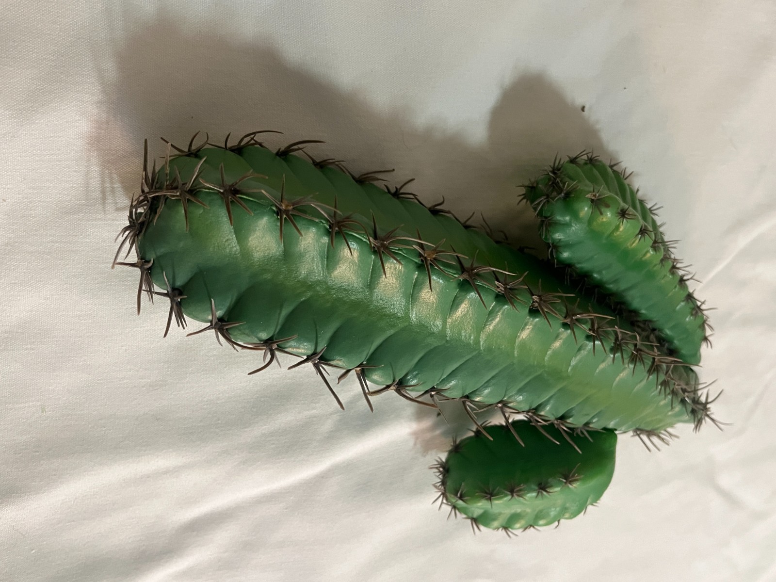 Artificial Cactus Green 7 inches wide and 15 inches tall Southwest decor NEW