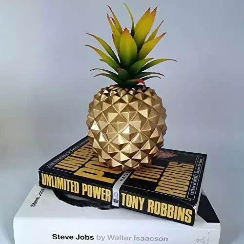 Artificial Succulent Potted Pineapple Decor – Fake Pineapple Home Office Kitc…