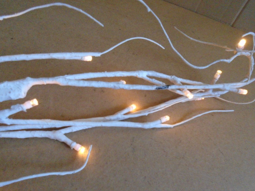 Evergreen LED Birch Branch Pack of 2 (battery operate)