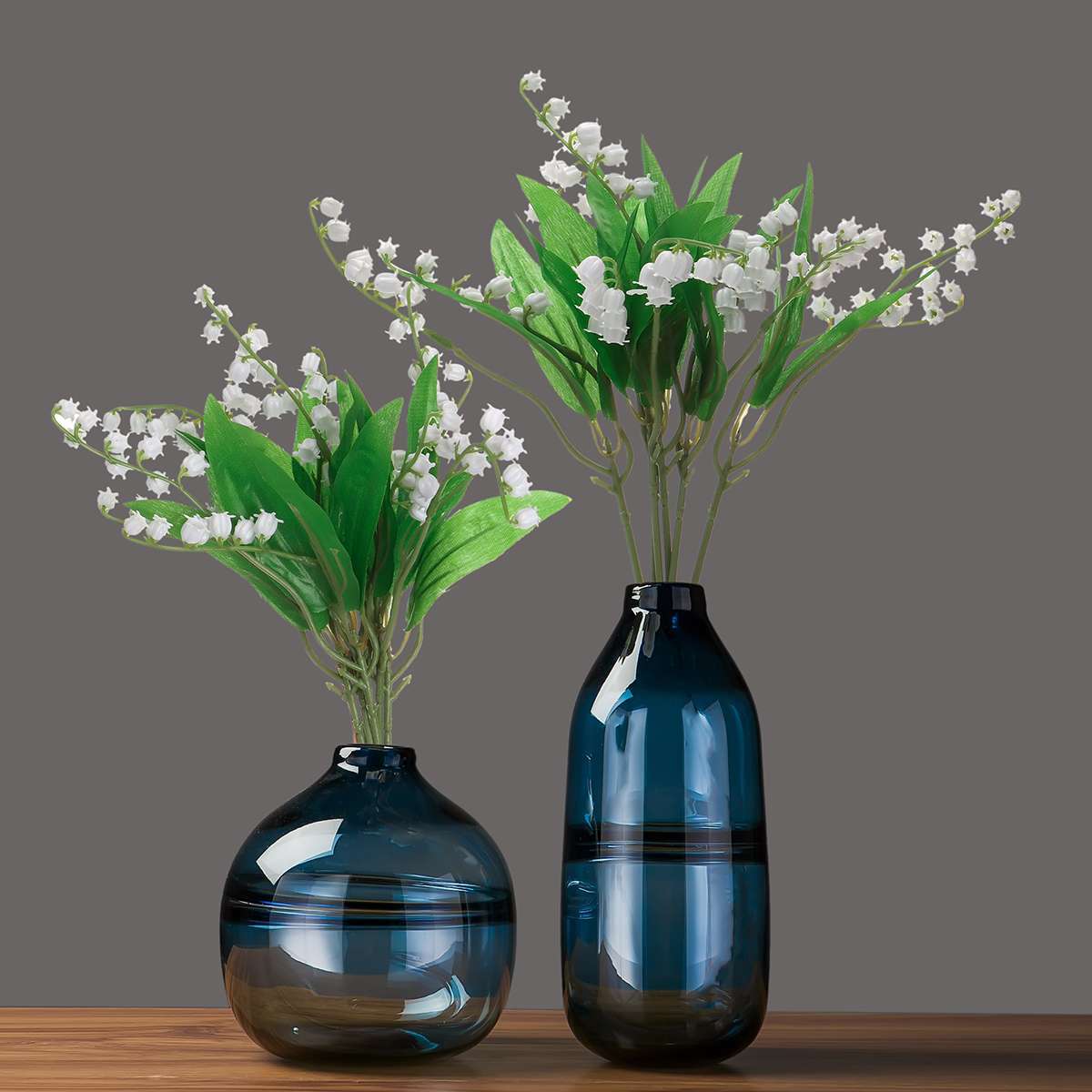 24PCS Artificial White Lily Of The Valley Flowers Bouquet Party Home DIY Decor