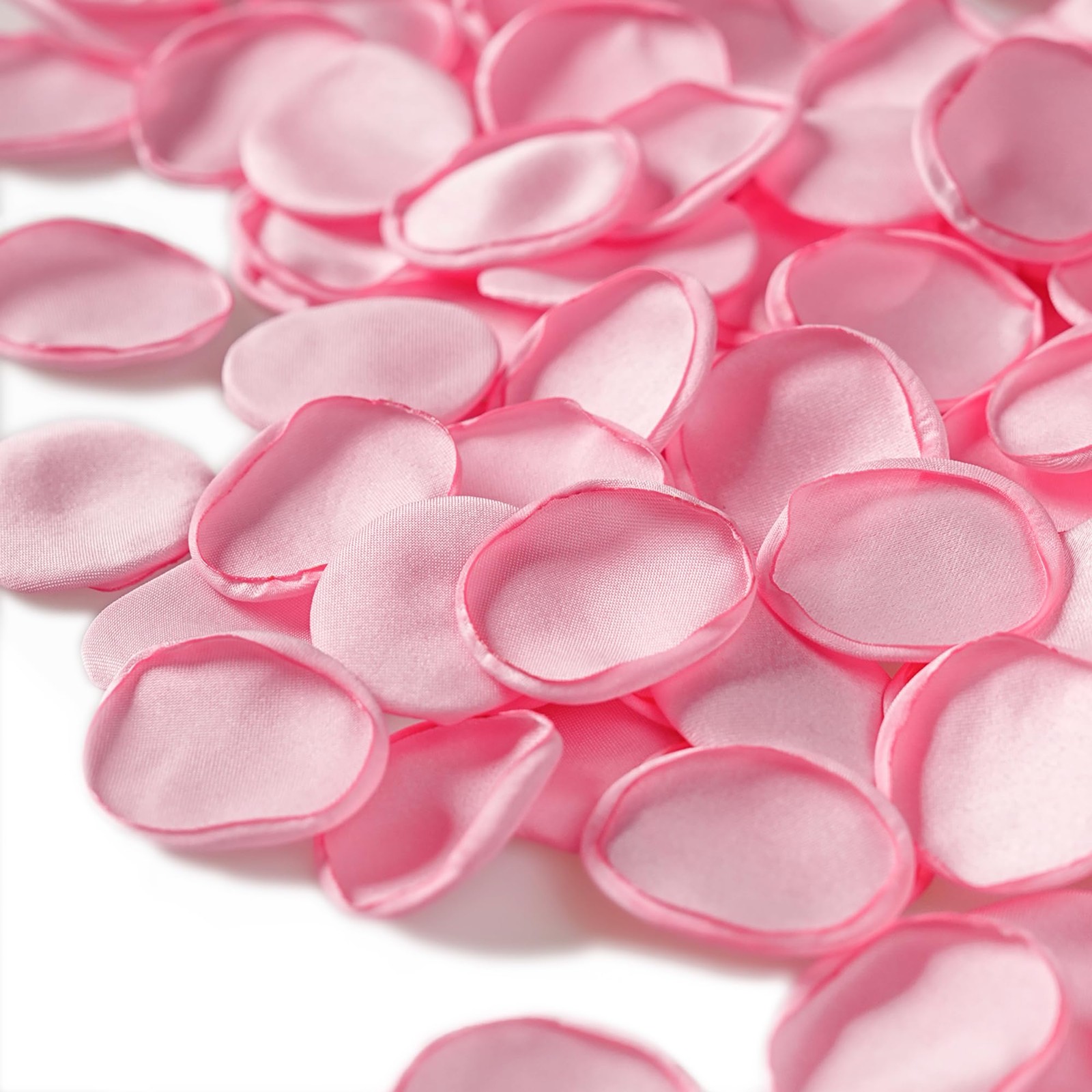 TINGE TIME 200pcs Silk Rose Petals Pink Flower Petals for Wedding, Flower Gir…