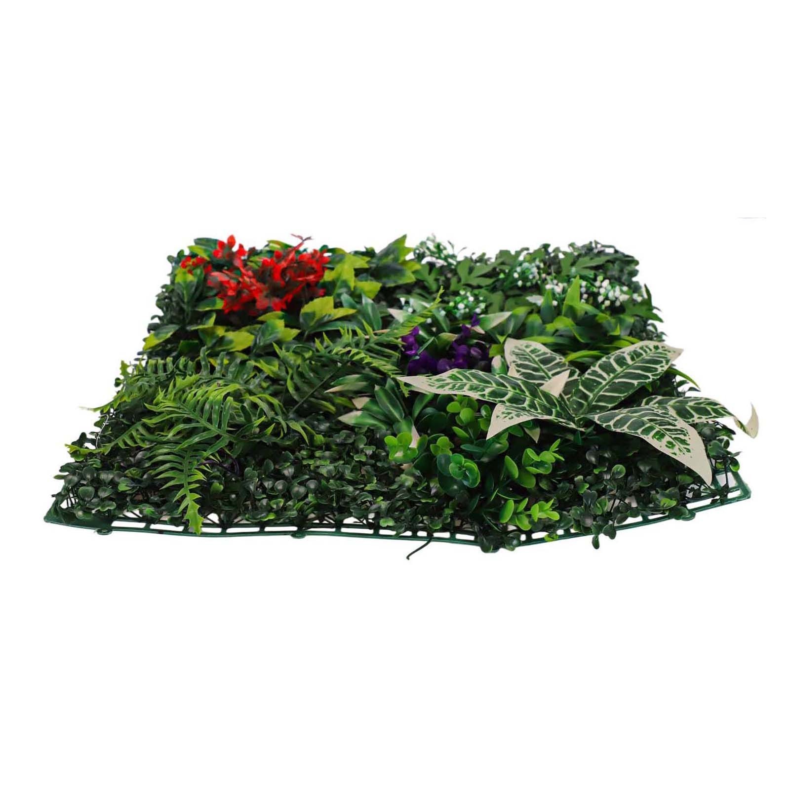Green Plastic Lawn Plants for Home Decoration Easy to Clean and Maintain
