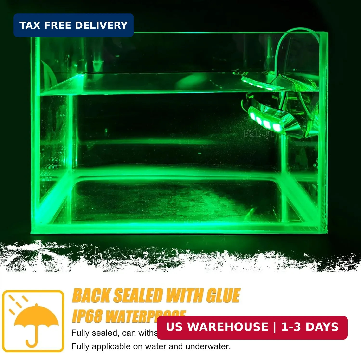 PSEQT 6Pcs 4LED RGBW Boat Courtesy Lights, 4-color 3.8” Oval Waterproof Marine