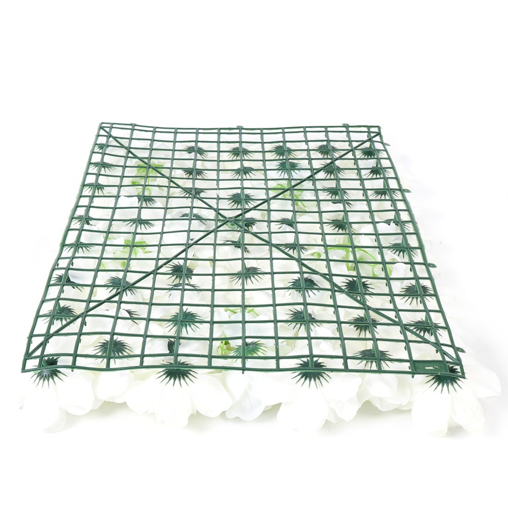 Artificial Flower Wall Panels 20 Pcs Flower Mats Silk Flower Panels Wall Decor