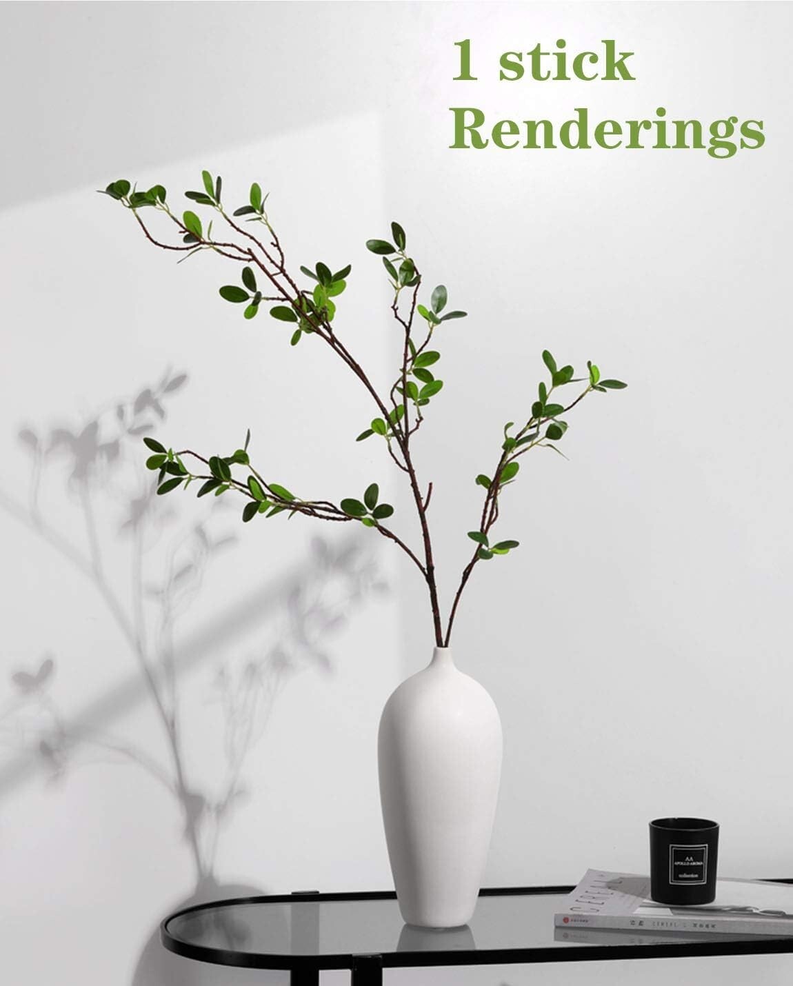 Customizable 43.3 Inch Artificial Plant Branches – Perfect for Home & Garden