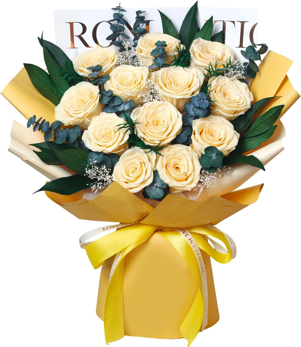 Flowers for Delivery, Preserved Flowers Bouquets, Birthday Gifts for Women Mom