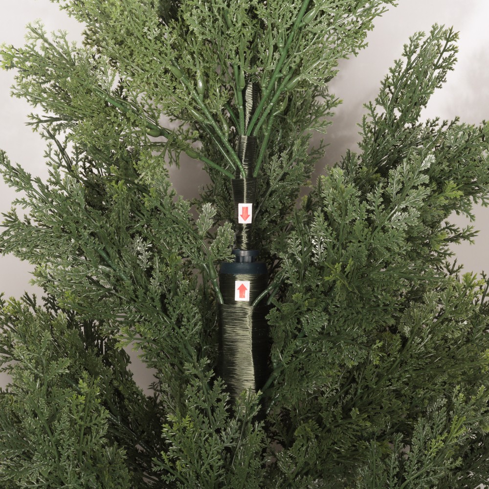 5FT artificial cypress tree realistic indoor and outdoor fake pruning plant