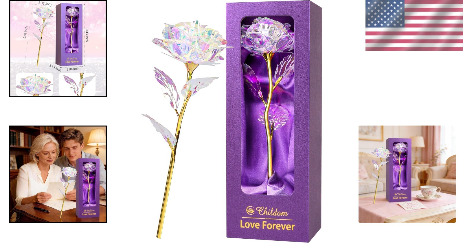 Elegant Everlasting Rose in Gift Box – Perfect for Mother’s Day and Beyond