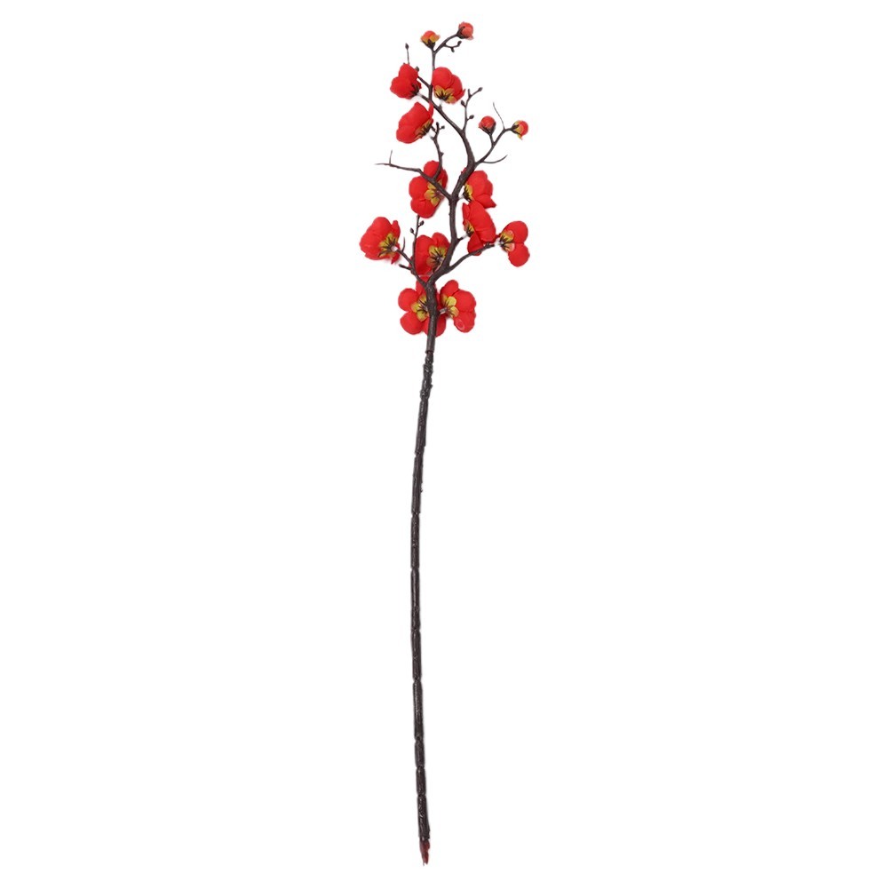 Artificial Flower Wintersweet Lamei Plastic+silk Simulated Wedding 1 Bunch