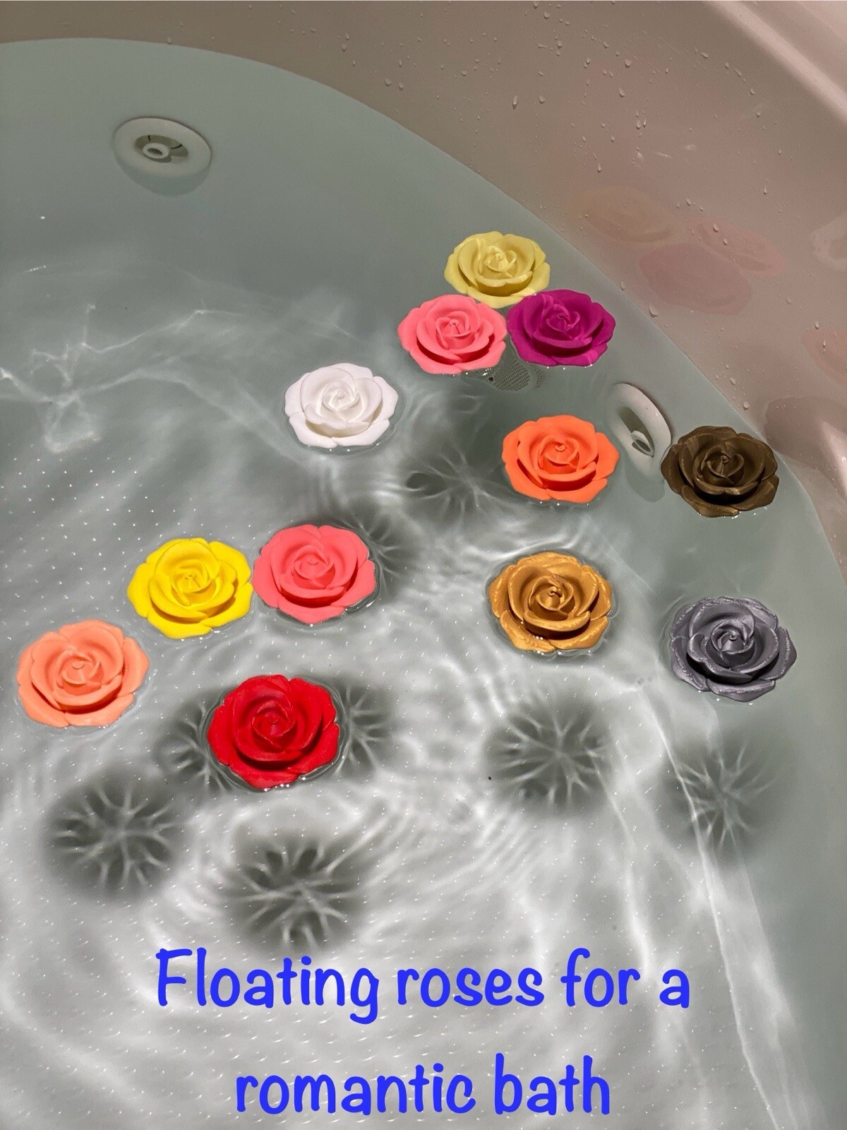 Roses Set of 3 – 3D Printed Forever Love Rose, Eternal Rose Faux Flower Gifts