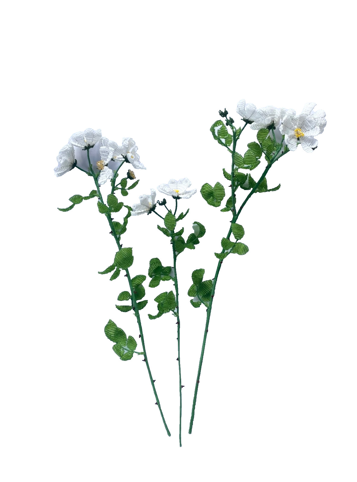 handmade flower bouquet of evergreen roses