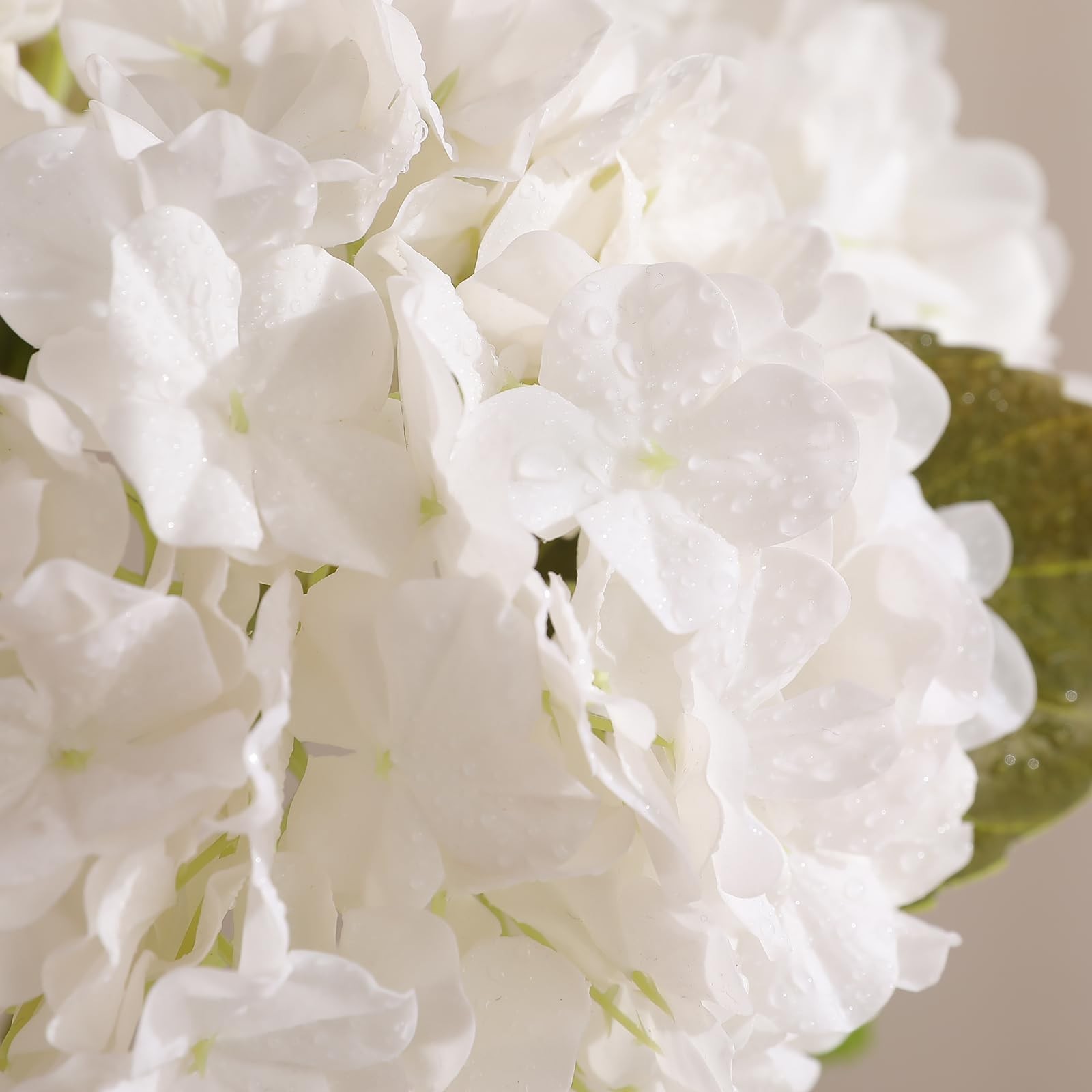 4pcs Fake Hydrangea with Vase -3D Real Touch Faux Hydrangea Flowers and 3pcs …
