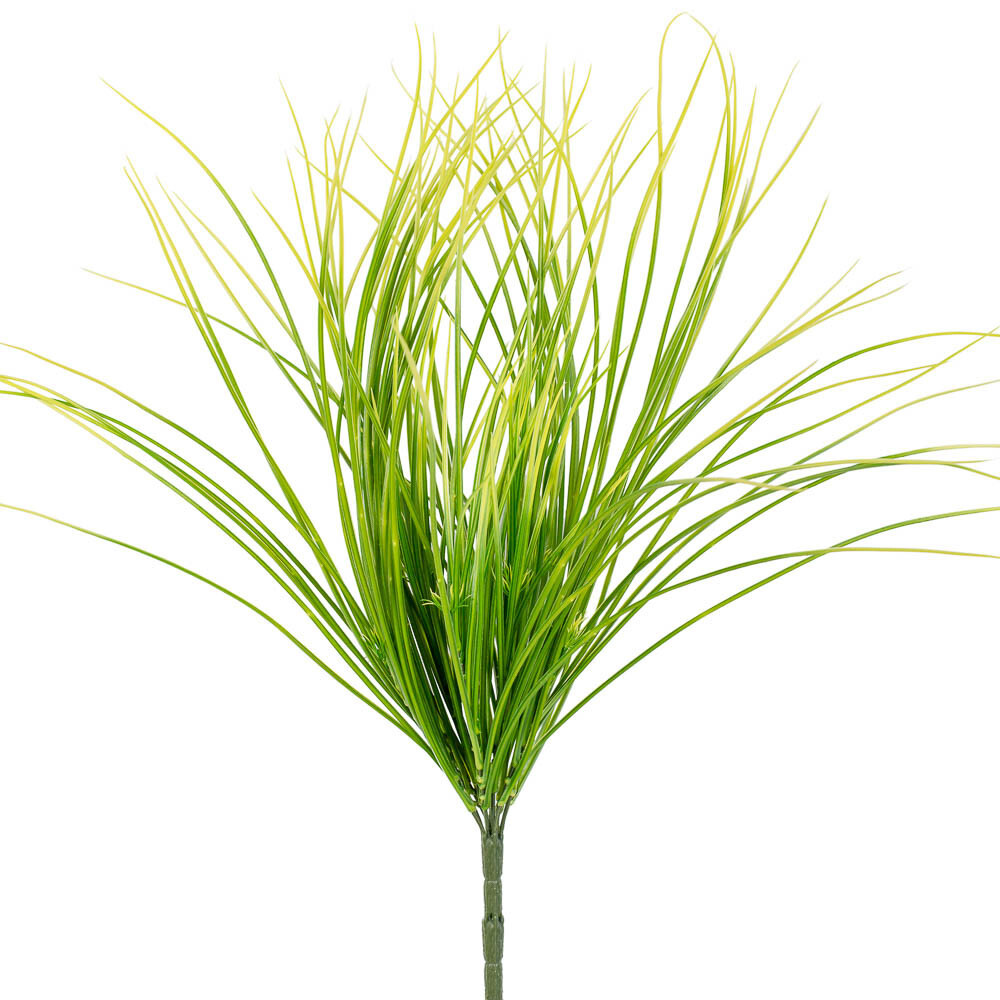 Set of 2 Artificial 21″ Indoor / Outdoor Monkey Grass Bushes