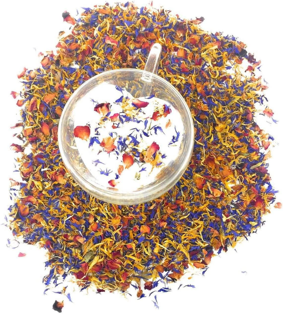 Spring Flower Blend – Edible Flowers – Rose, Cornflower and Marigold – All Natur