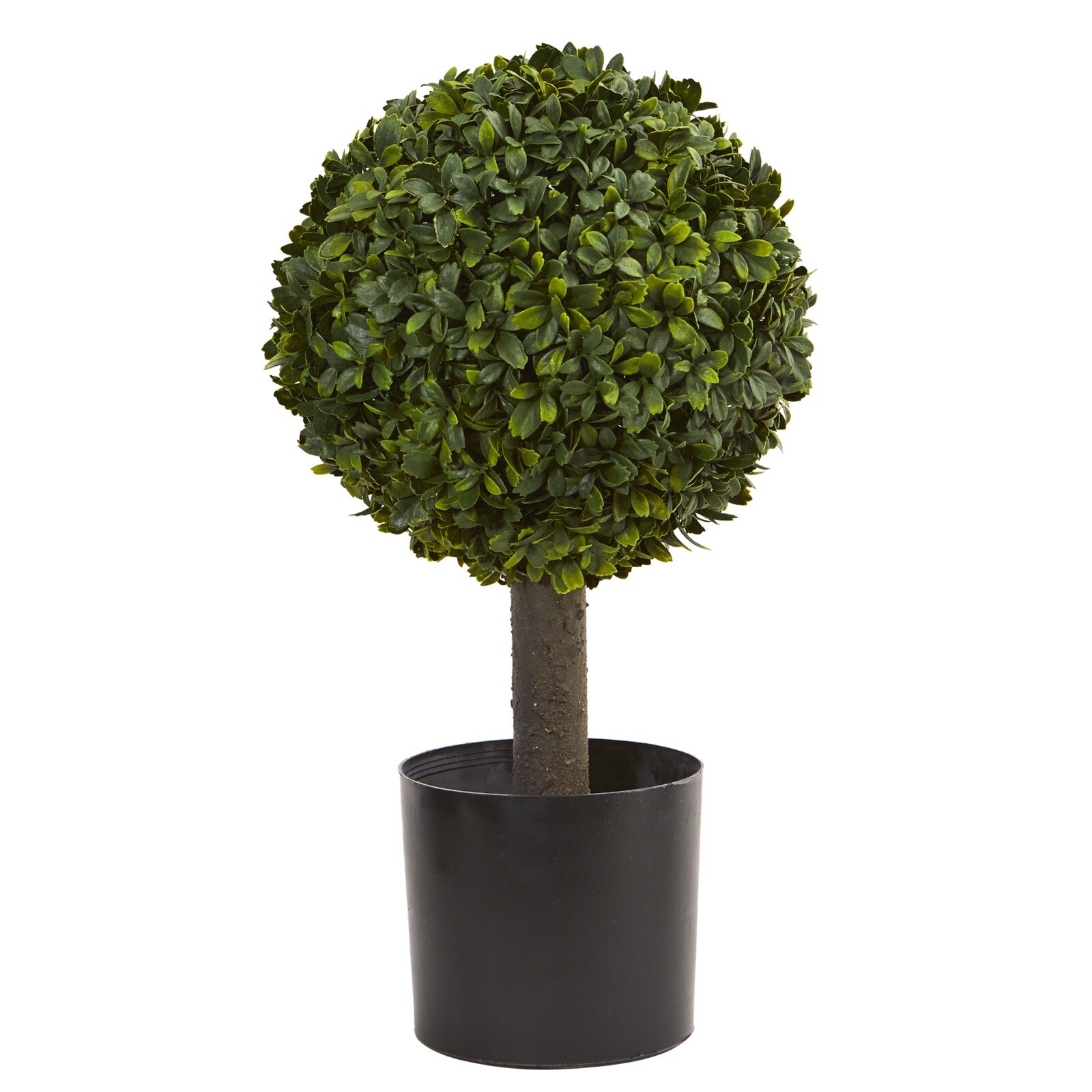21” Boxwood Ball Topiary Artificial Tree (Indoor/Outdoor) Home Decor. Retail $90