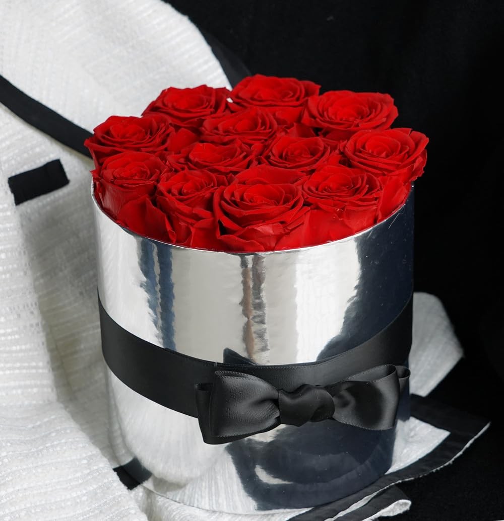 Forever Roses,Large Preserved Roses in a Box,Forever Flowers R…