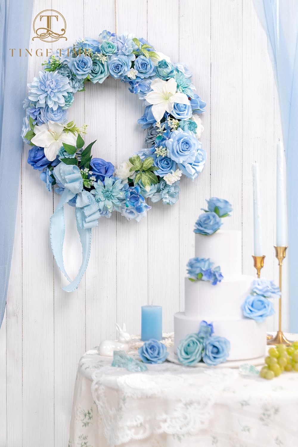 Artificial Flower Combo for DIY Wedding Bouquets, Centerpieces & Home Decor