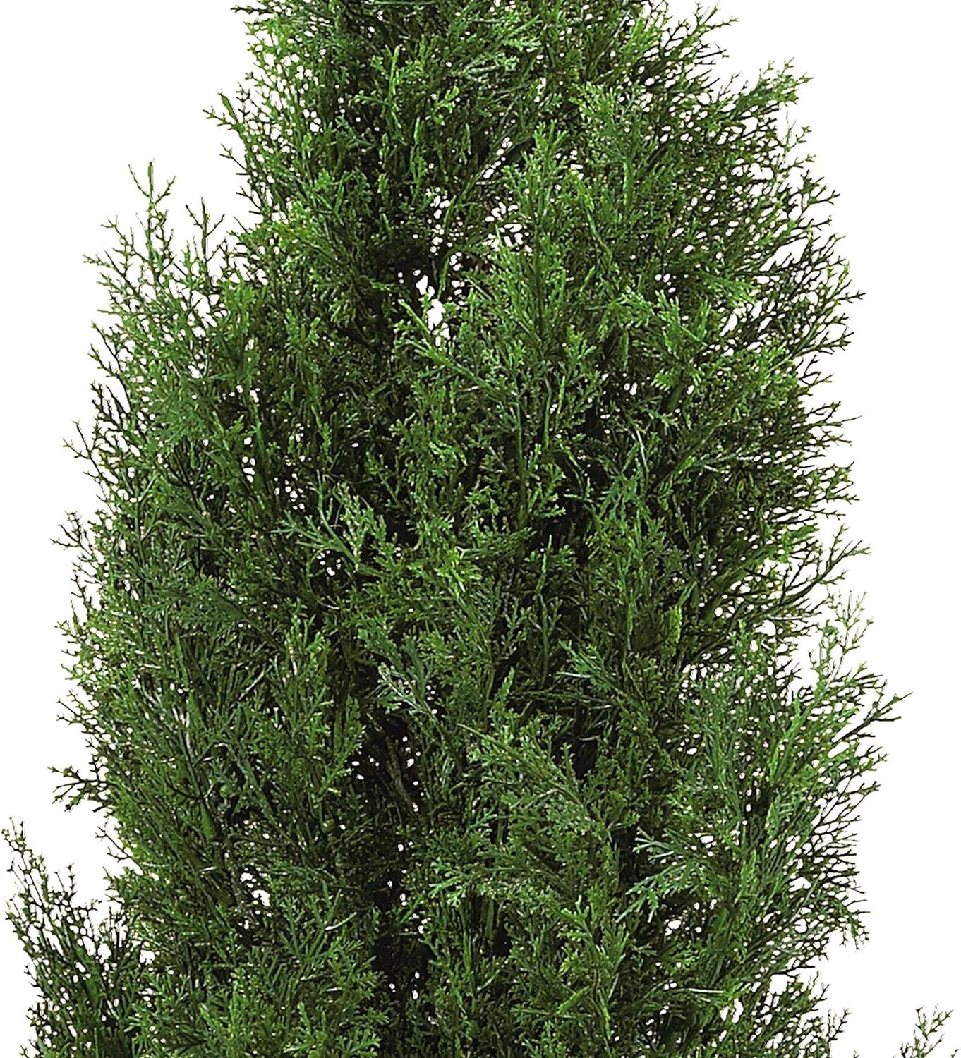 Elegant 4FT Faux Cedar Pine Tree with Bendable Branches for Indoor/Outdoor Decor
