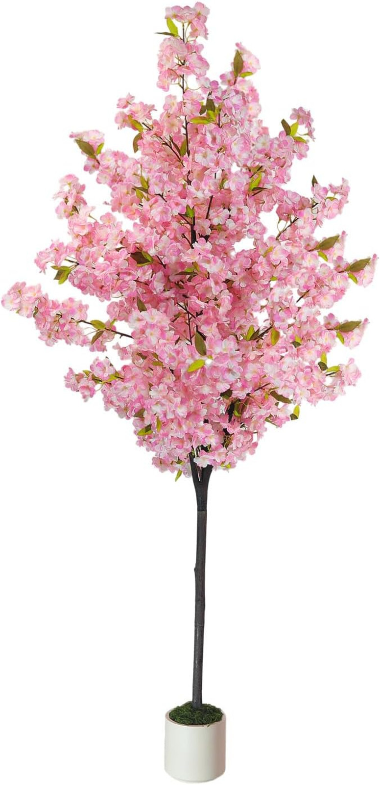 6FT Pink Artificial Cherry Blossom Tree – Lifelike Silk Decor for Home & Office