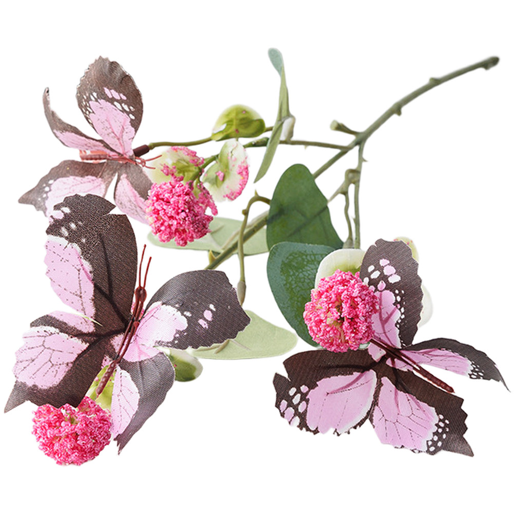 Artificial Silk Butterfly Flower for Wedding Home Decoration Outdoor Photography