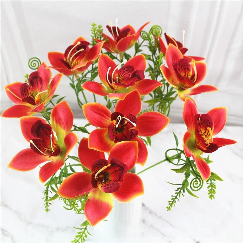 10PCS Artificial Small Catalan Flowers Wedding Home Table Hotel Decors