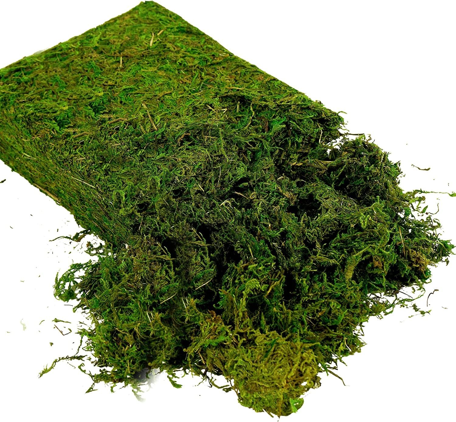 Artificial Moss, 16OZ Fake Moss for Crafts, Decorative Centerpieces, Fairy Ga…