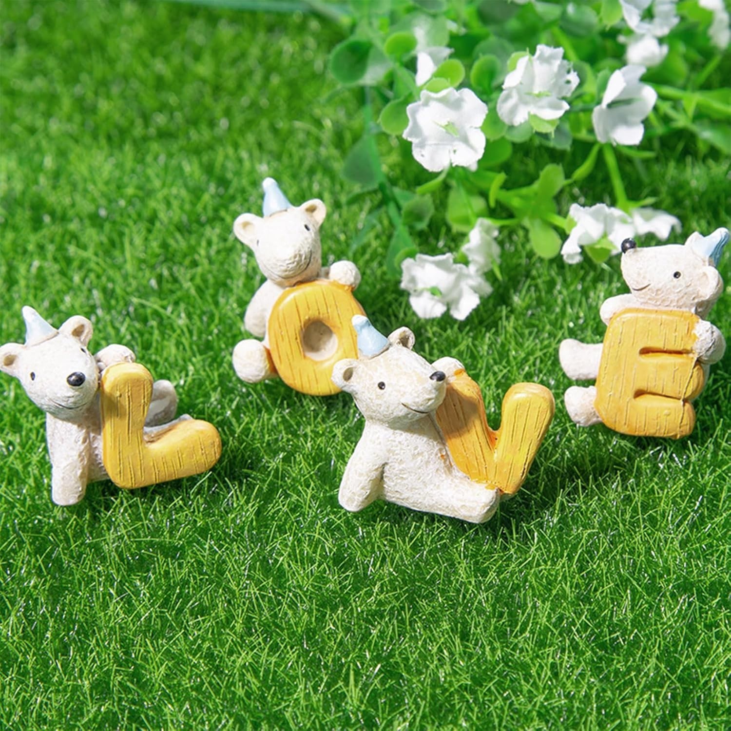 Versatile 10-Pc Set of 6×6 Inch Artificial Grass for Dollhouses & DIY Projects