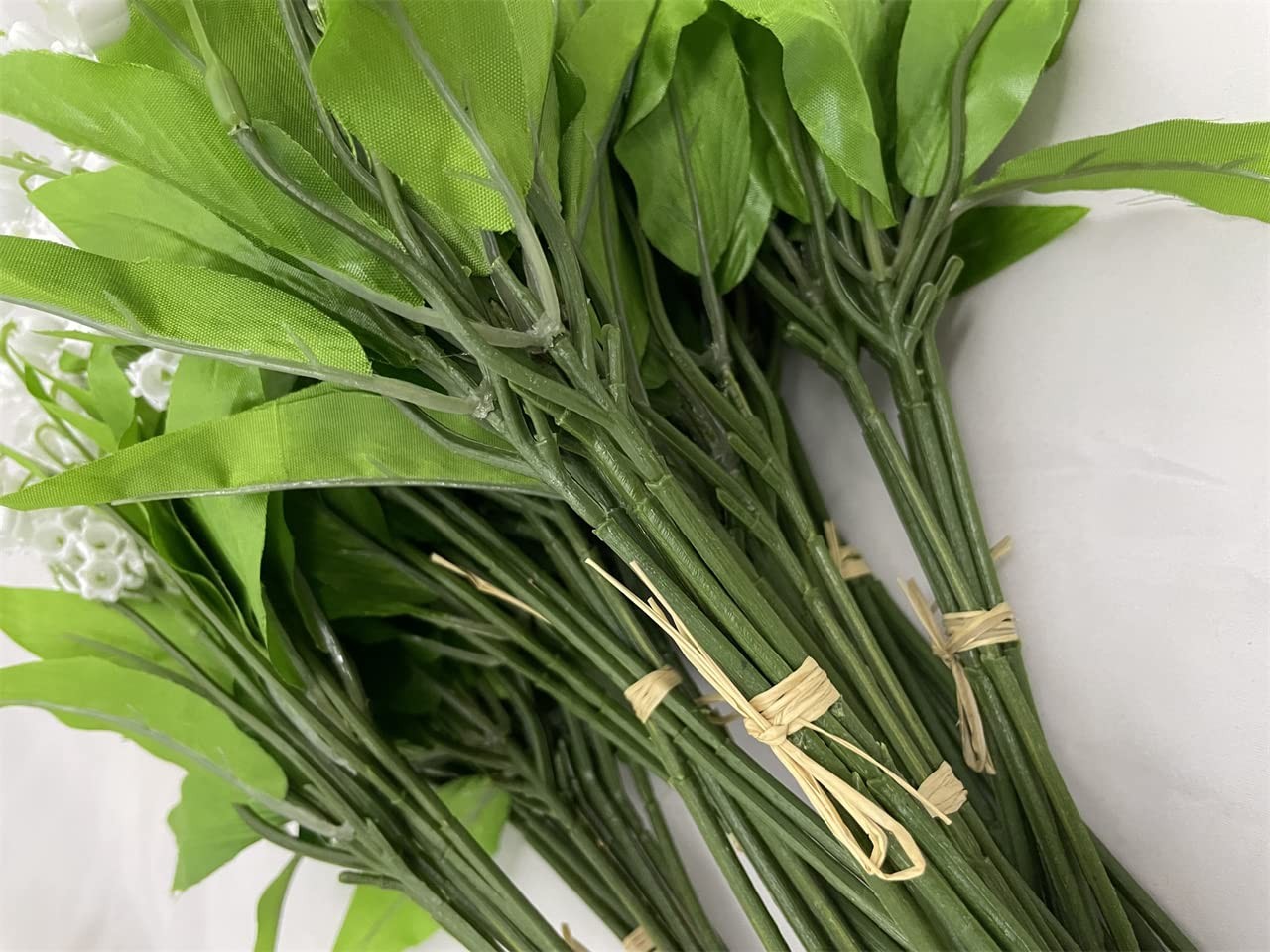 Artificial Lily of The Valley Flowers Arrangement Bundle for Wedding Bouquet …